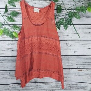 Pins and Needles tank top razorback shirt sz Small